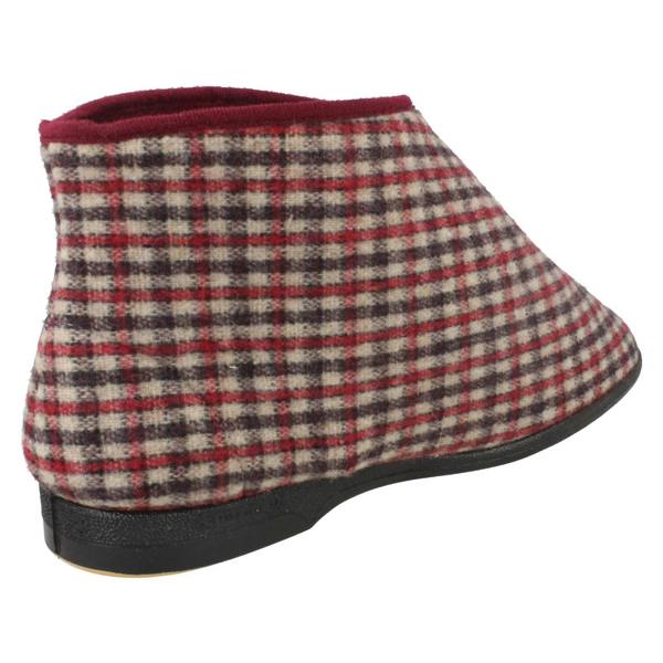 Balmoral Mens Balmoral Chequered Bootee Slippers Gawci