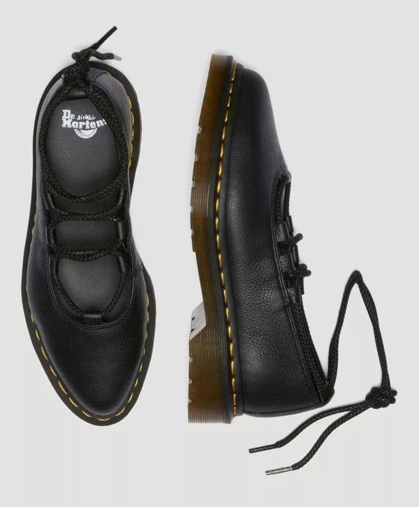 Dr. Martens ElpHie II Virginia Leather Women's Black Shoes