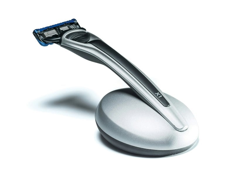 X1 Argent Razor and Stand - Gillette Fusion 5