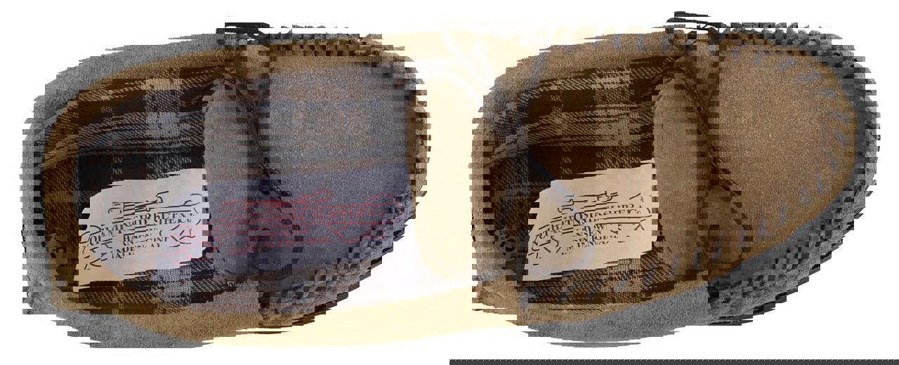 Northamptonshire Slipper Co. Mens British Handmade Hard Sole Moccasins Real Suede Slippers