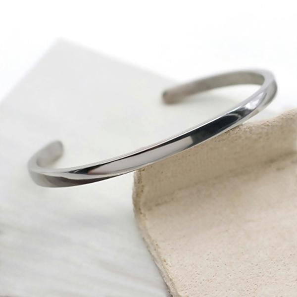 Aye Do Gifts Elegant Silver Cuff Bangle