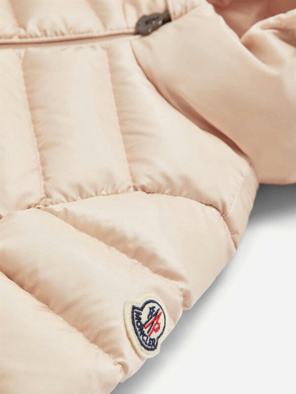 Moncler Enfant Baby Girls Down Padded Odile Jacket in Pink