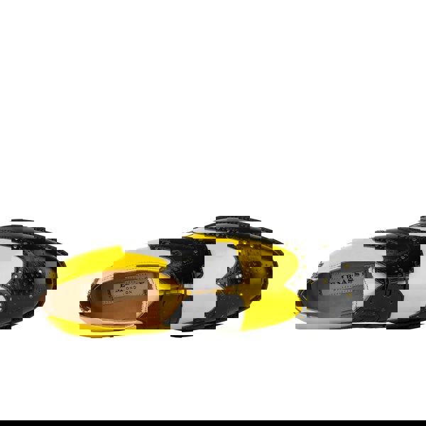 Embassy London Kensington - Yellow & Black - Men's leather brogue lace-up