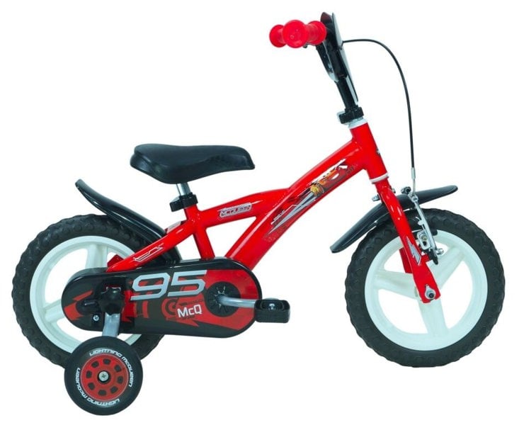 Huffy Disney Cars 12" Kids Bike - Gloss Red