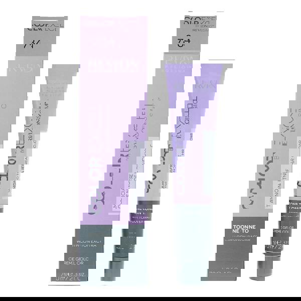 Color Excel Revlon Color Excel 7.34 Medium Golden Copper Blonde Creme Gel Hair Colour 70ml