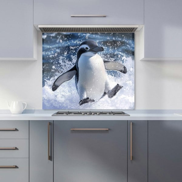 Warren Reed - Designer Joyful Penguin Splashes Kitchen Splashback