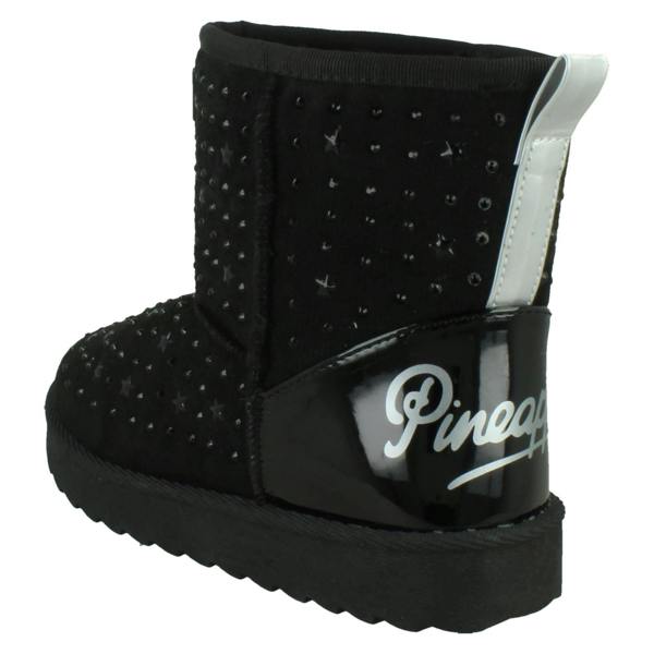 Pineapple Girls Pineapple Boots With Star Detailing H4200