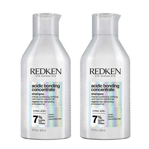 Redken Acidic Bonding Concentrate Shampoo 300ml - 2 Pack
