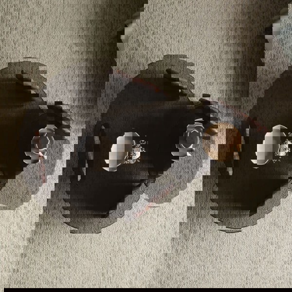 Modern Coffee Table set for Living Room, Dark Walnut Color-Ritconcept-Rit Concept