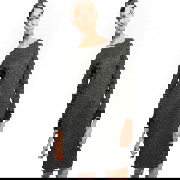 French Connection Louna Jersey LS Full Emb Womens Dress