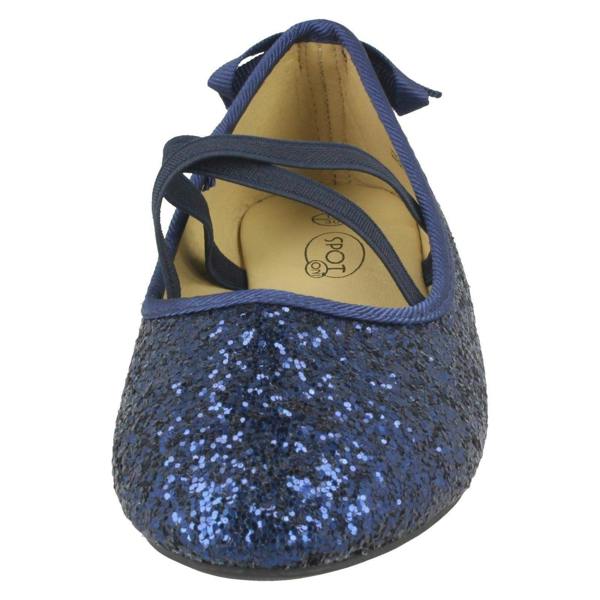 Spot On Girls Spot On Elastic Strap Ballerinas