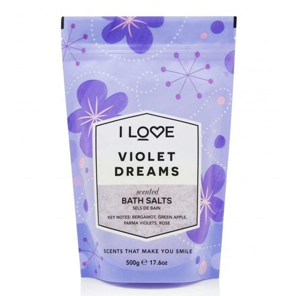 I LOVE Signature Violet Dreams Bath Salts, 500g