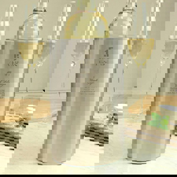 Personalised Memento Company Personalised Anniversary Wine Cooler