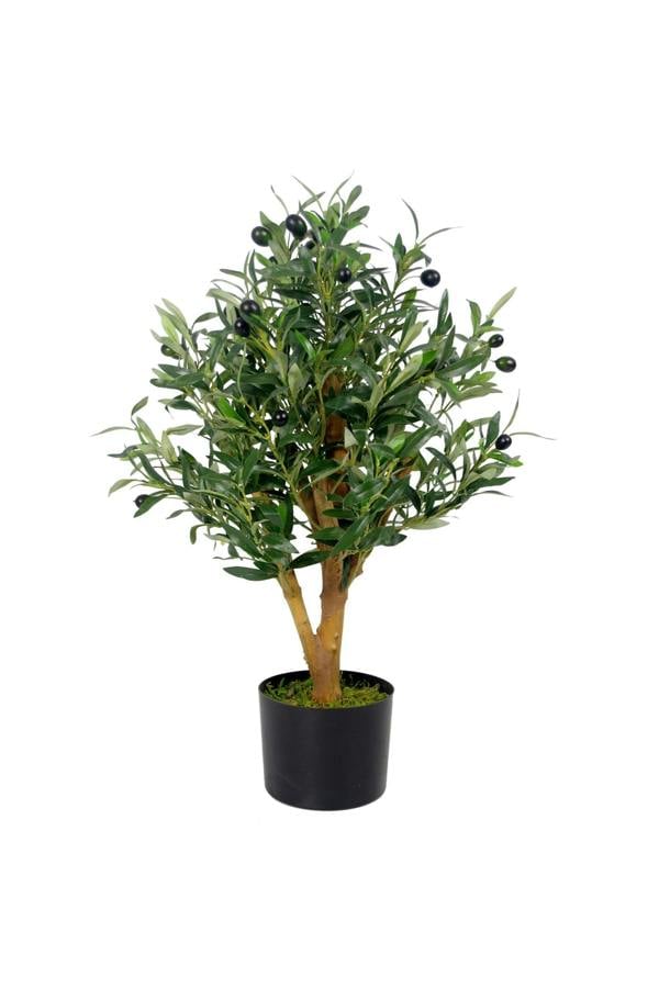 Dyzi 65cm Artificial Olive Tree Bush Potted