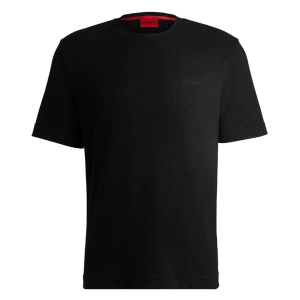 Hugo Mens Austin Crew Neck Regular T-Shirt - Black - 