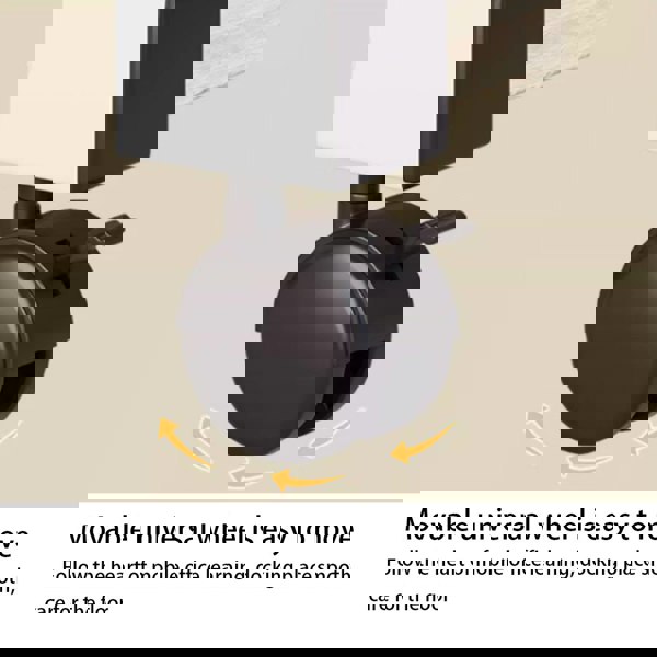 Living and Home 3-tier Height Adjustable Mobile Table Overbed Desk with Shelves Wheels