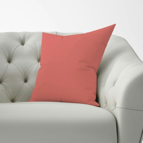 Warren Reed Coral Pink Cushions