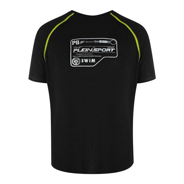 Plein Sport Performance Logo Black T-Shirt