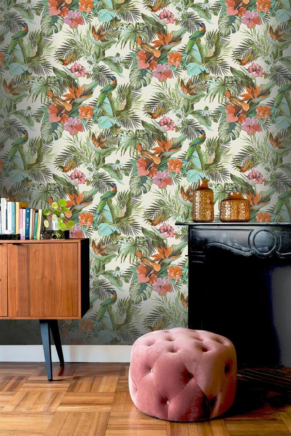 Paradise Birds Multi Wallpaper 539066 - Rs image 4