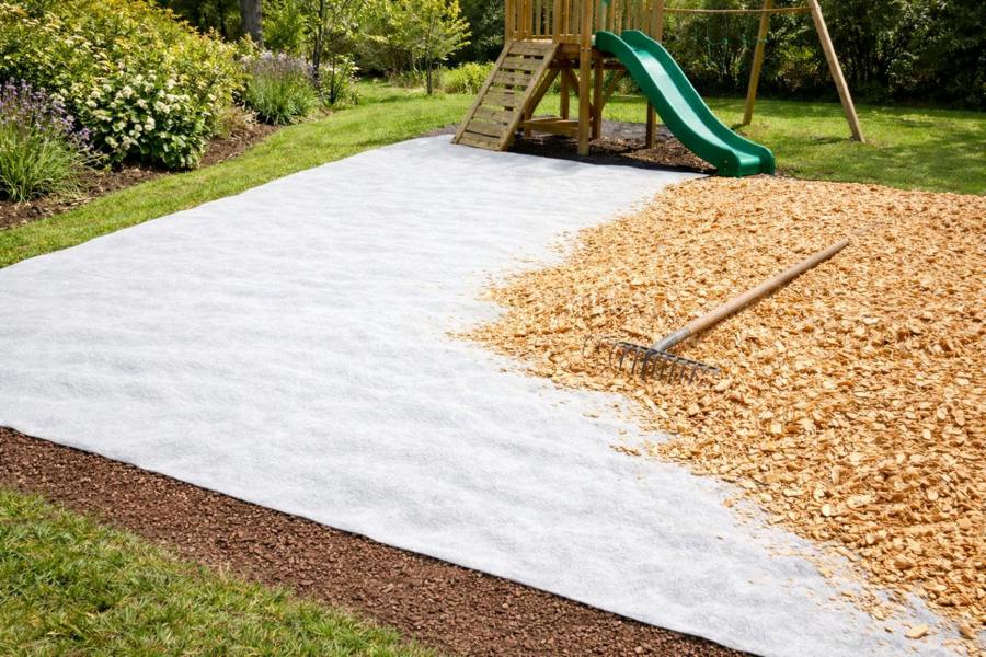 Spudulica Home & Garden 200gsm Non-Woven Geotextile Membrane – Landscaping & Drainage Fabric