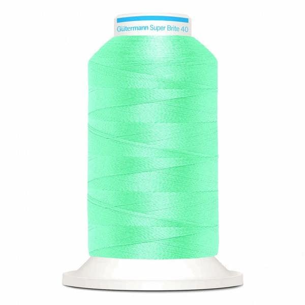Gutermann Super Brite Polyester 40 Embroidery Thread 1000m Polyester Thread Suitable For Embroidery
