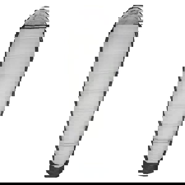 Mountain Warehouse Unisex Adult Left Zip Winter Mummy Sleeping Bag - Grey - 