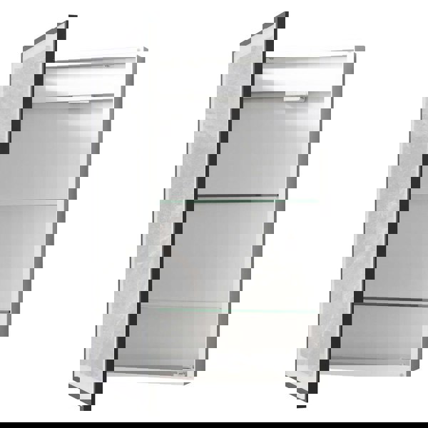 50W*70Hcm LED Mirror Cabinet Single Door Bathroom Mirrors Cabinet Living and Home
