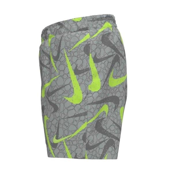 Nike Boys Patterned Swimming Swim Shorts - Wolf Grey - 