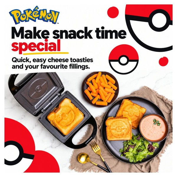 Venom Pokémon Poké Ball Single Toastie Maker