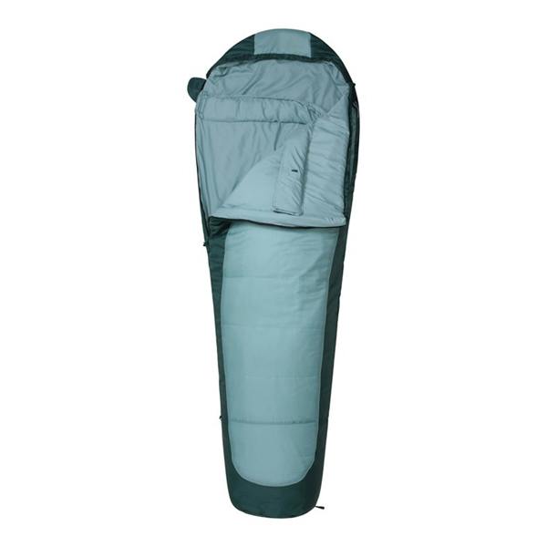 Mountain Warehouse Mid Season Right Zip Microlite 700 Mummy Sleeping Bag - Teal - 