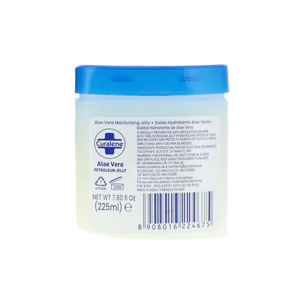 Curalene Aloe Vera Petroleum Jelly 225ml