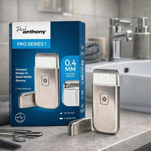 Dragodirect Men’s USB Lithium Foil Shaver Compact & Rechargeable
