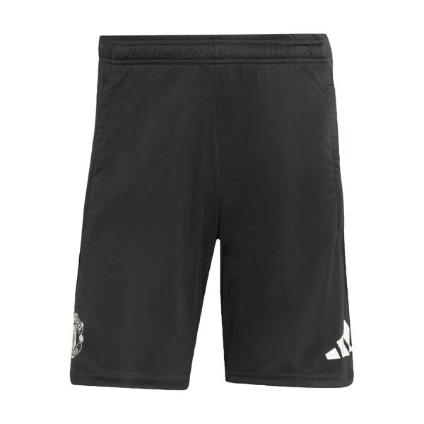 Adidas Mens 2025/2026 Manchester United FC Training Shorts - Black - 