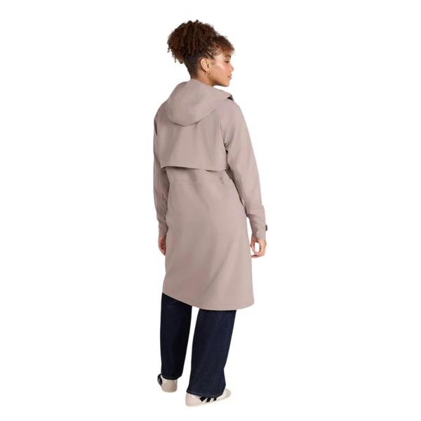 Animal Womens/Ladies Jade Long Length Waterproof Jacket - Taupe - 