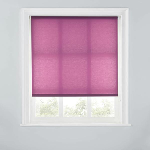 A.Unique Home Trimmable Daylight Roller Blind - 3FT - AUBERGINE - 90cm(W) x 170cm(L)