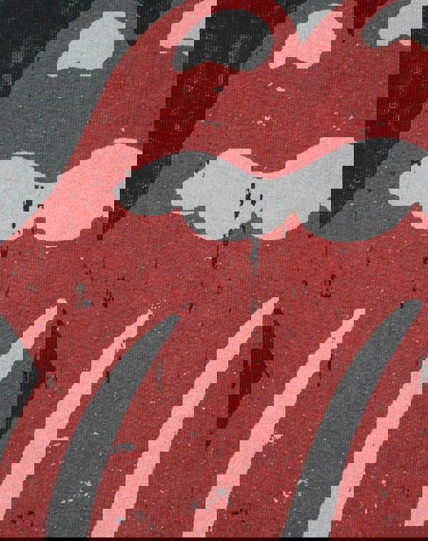 Amplified Clothing Womens Grey Rolling Stones Sweatshirt