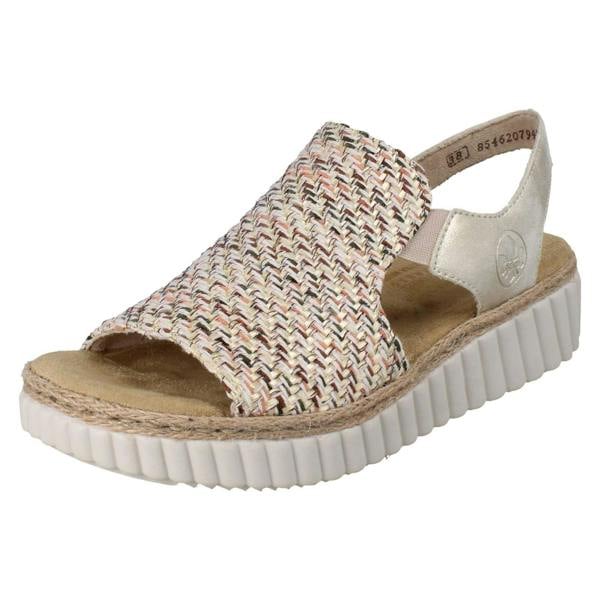 Rieker Ladies Rieker Wedge Sandal 69276