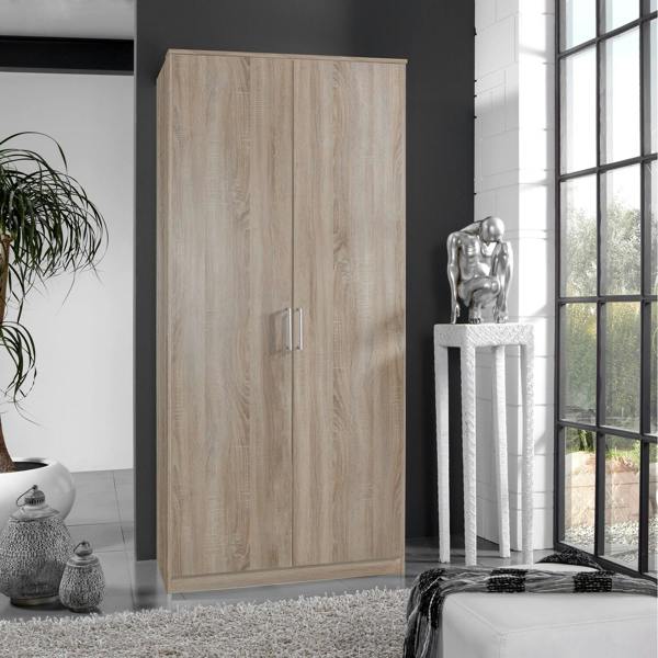 Osaka  2 Door Wardrobe oak