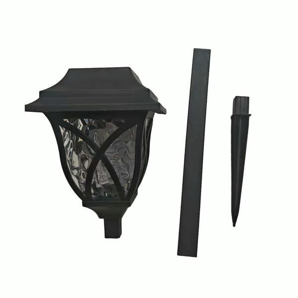 Milagro Solar Lawn Lamp 3000K Ip44 Black