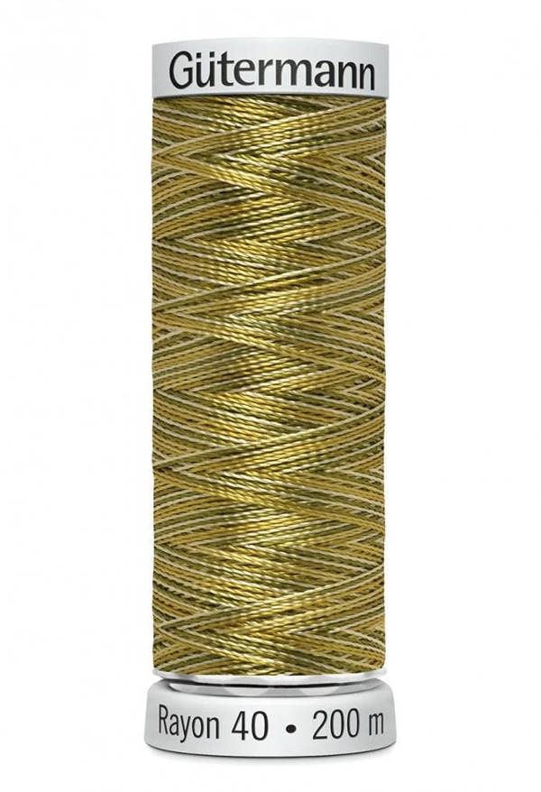 Gutermann No 40 Sulky Rayon Embroidery Thread 200m Rayon Thread Suitable For Embroidery