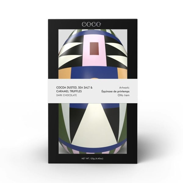 COCO Sea Salt Caramel Truffle Egg Tin
