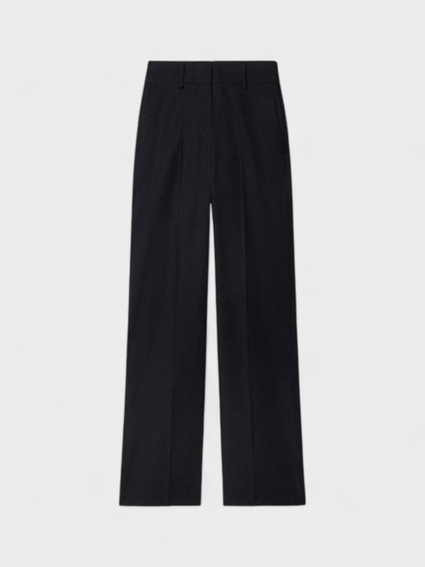 Off - White Wool Formal Over Pant Black - Supplied FashionOff White