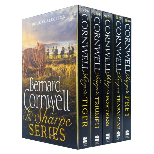 Sharpe Series Books 1 - 5 Collection Box Set by Bernard Cornwell