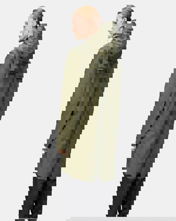 Rains Long Unisex Jacket - 134 Marsh