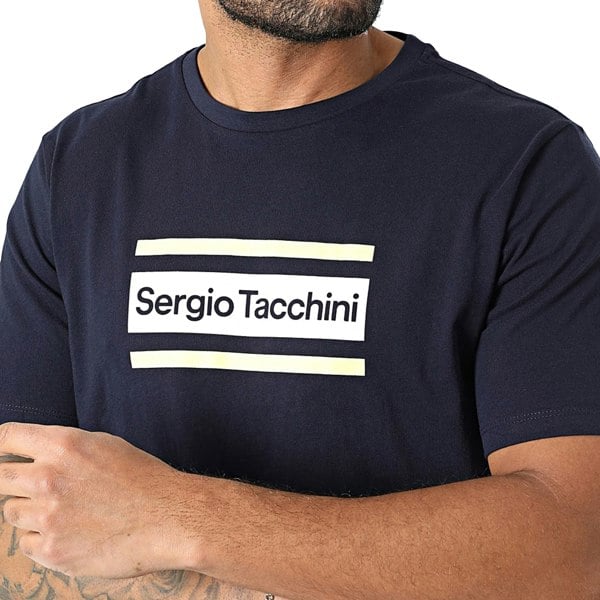 Sergio Tacchini Lared T-Shirt Navy
