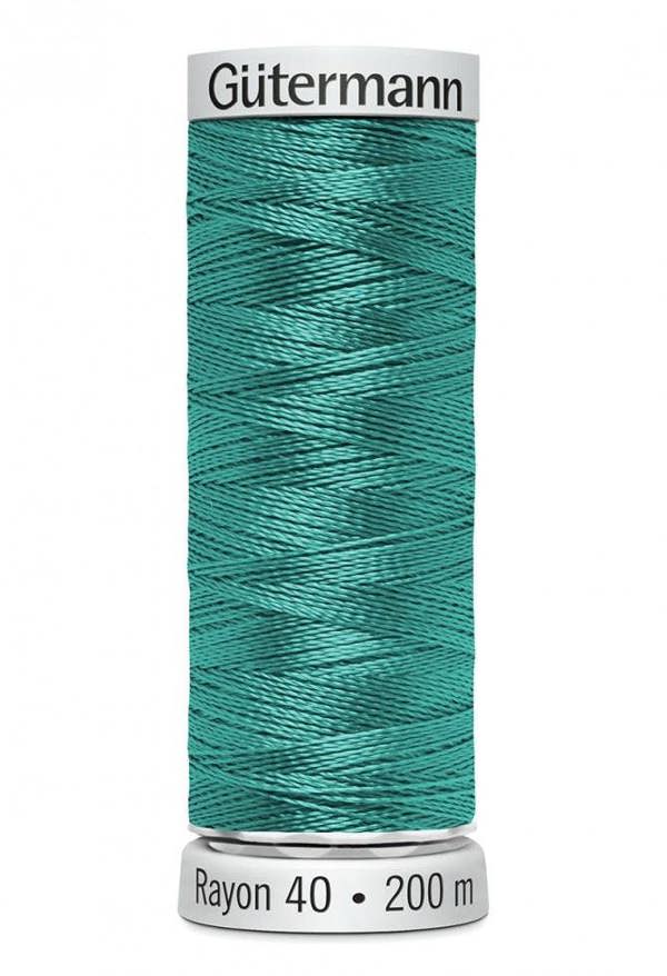 Gutermann No 40 Sulky Rayon Embroidery Thread 200m Rayon Thread Suitable For Embroidery