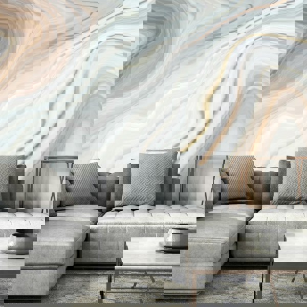 Origin Murals Marbled Ink - Cloud