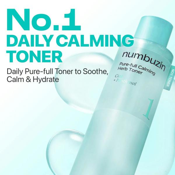 NUMBUZIN No. 1 Pure-Full Calming Herb Toner 300ml [New Version]