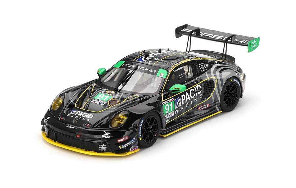 MCSlots Porsche 911 GT3 R #91 GTD Kelly-Moss With Riley 2023 IMSA Daytona 24Hrs 1:43 Scale TSM430744