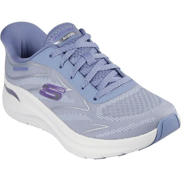 Skechers Arch Fit 2.0 Textile Women's Blue/Purple Trainers